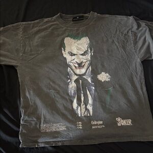 Joker Graphic Tee - Charcoal